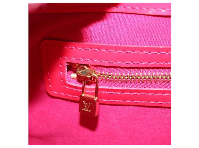 LOUIS VUITTON Borsa a Mano Monogram Vernis Wilshire PM Rose Pop M93643 Auth ki6536 Rosa - vista 19