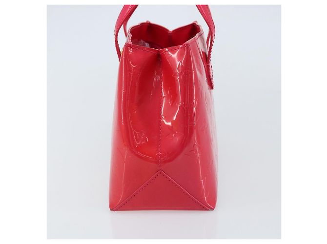 LOUIS VUITTON Borsa a Mano Monogram Vernis Wilshire PM Rose Pop M93643 Auth ki6536 Rosa - vista 5