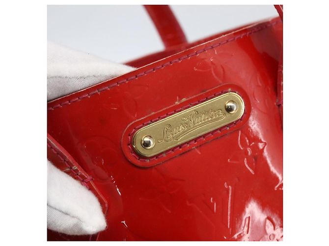 LOUIS VUITTON Borsa a Mano Monogram Vernis Wilshire PM Rose Pop M93643 Auth gh1742 Rosa - vista 14