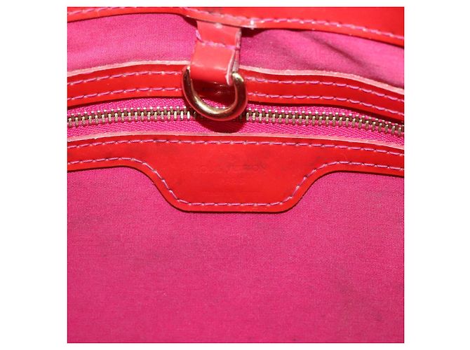 LOUIS VUITTON Borsa a Mano Monogram Vernis Wilshire PM Rose Pop M93643 Auth gh1742 Rosa - vista 15