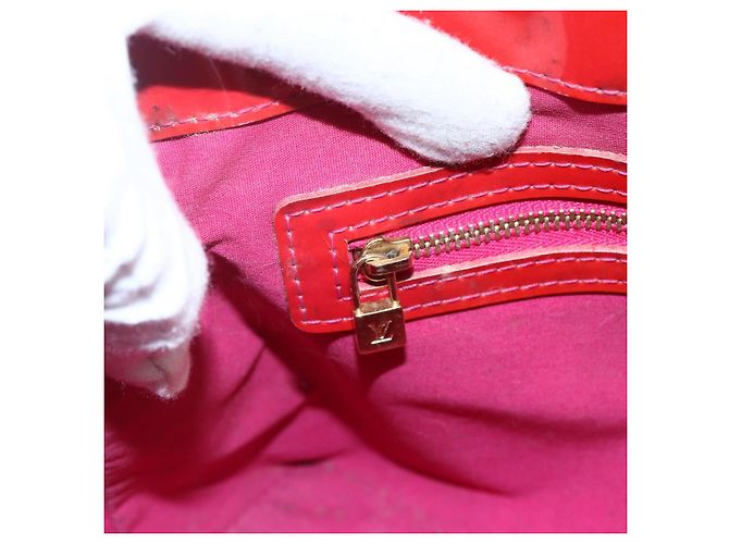 LOUIS VUITTON Borsa a Mano Monogram Vernis Wilshire PM Rose Pop M93643 Auth gh1742 Rosa - vista 19