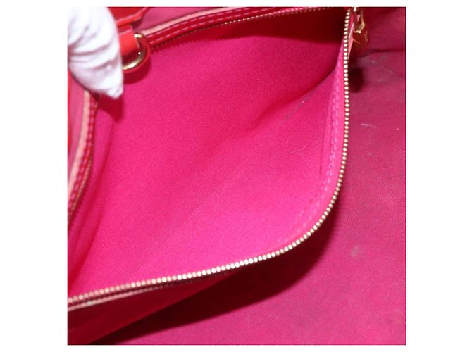 LOUIS VUITTON Borsa a Mano Monogram Vernis Wilshire PM Rose Pop M93643 Auth gh1742 Rosa - vista 20