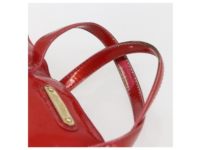 LOUIS VUITTON Borsa a Mano Monogram Vernis Wilshire PM Rose Pop M93643 Auth gh1742 Rosa - vista 8