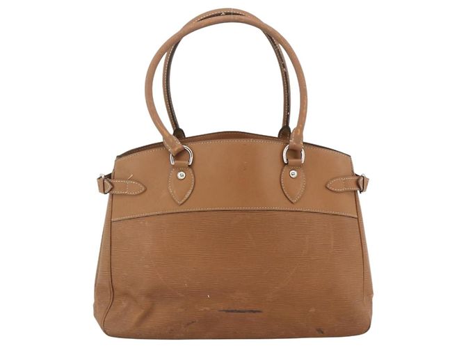 LOUIS VUITTON Borsa a Mano Epi Passy GM Marrone M5925J LV Auth BA11073 - vista 2