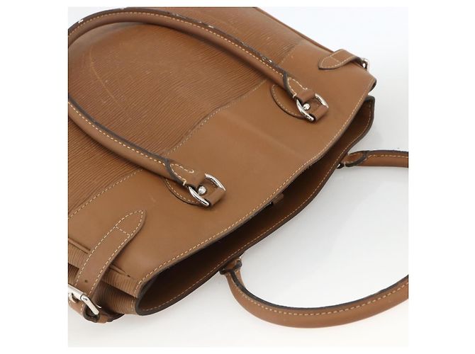 LOUIS VUITTON Borsa a Mano Epi Passy GM Marrone M5925J LV Auth BA11073 - vista 6
