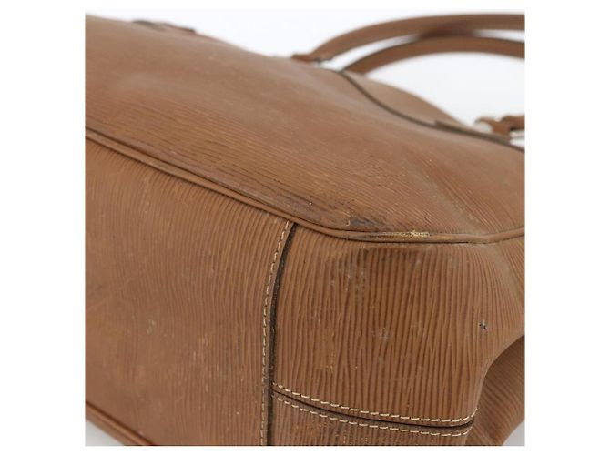 LOUIS VUITTON Borsa a Mano Epi Passy GM Marrone M5925J LV Auth BA11073 - vista 9