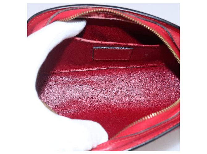 LOUIS VUITTON Pochette Dauphine PM Epi Rosso Castigliano M48447 LV Auth BA11147 - vista 10