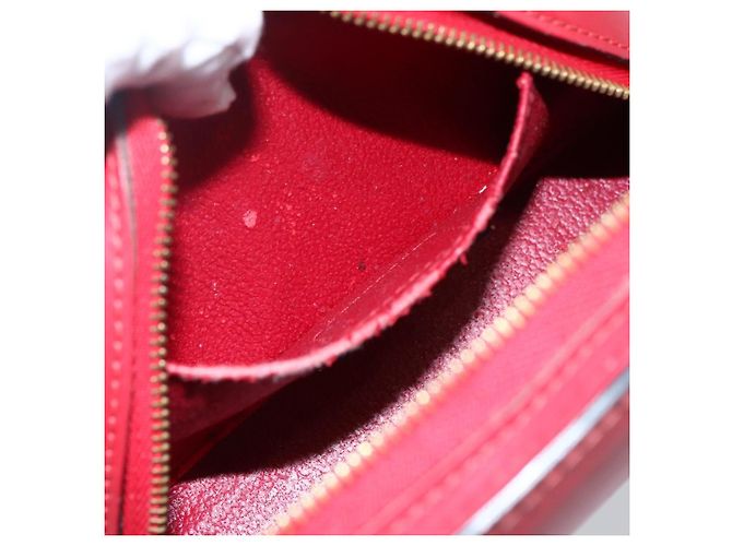 LOUIS VUITTON Pochette Dauphine PM Epi Rosso Castigliano M48447 LV Auth BA11147 - vista 11