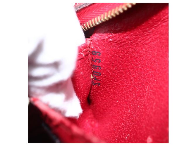 LOUIS VUITTON Pochette Dauphine PM Epi Rosso Castigliano M48447 LV Auth BA11147 - vista 12