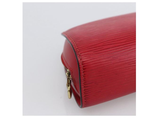LOUIS VUITTON Pochette Dauphine PM Epi Rosso Castigliano M48447 LV Auth BA11147 - vista 14