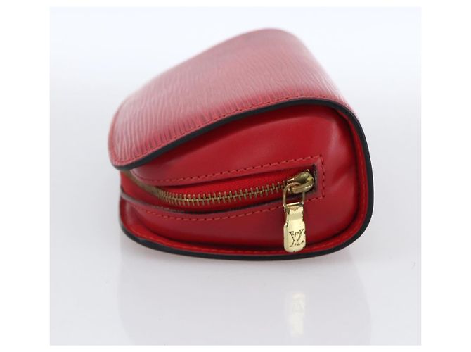 LOUIS VUITTON Pochette Dauphine PM Epi Rosso Castigliano M48447 LV Auth BA11147 - vista 3
