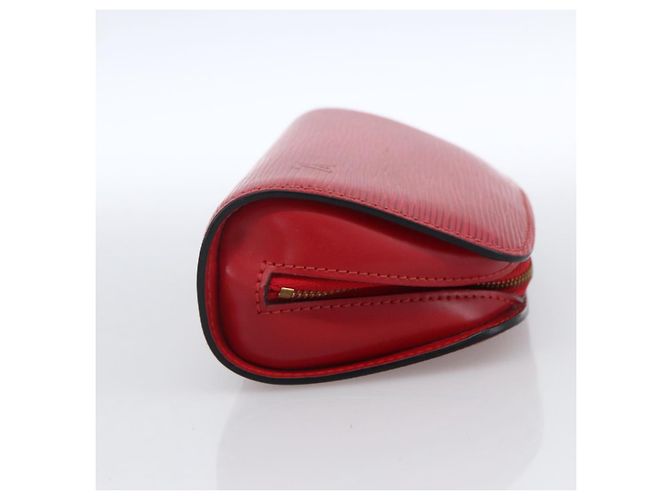 LOUIS VUITTON Pochette Dauphine PM Epi Rosso Castigliano M48447 LV Auth BA11147 - vista 4