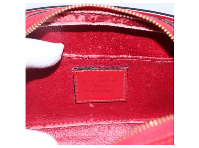 LOUIS VUITTON Pochette Dauphine PM Epi Rosso Castigliano M48447 LV Auth BA11147 - vista 9
