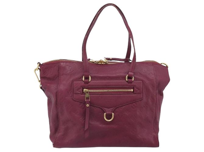 LOUIS VUITTON Borsa Monogram Empreinte Lumineuse PM Oroll M94046 LV Auth hk3449 - vista 13