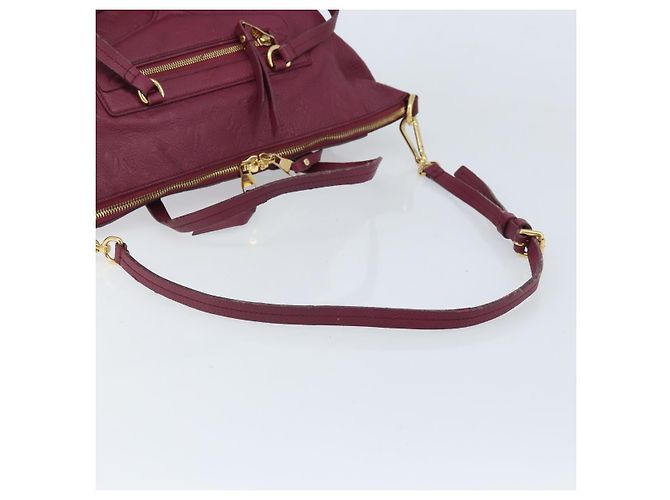 LOUIS VUITTON Borsa Monogram Empreinte Lumineuse PM Oroll M94046 LV Auth hk3449 - vista 9