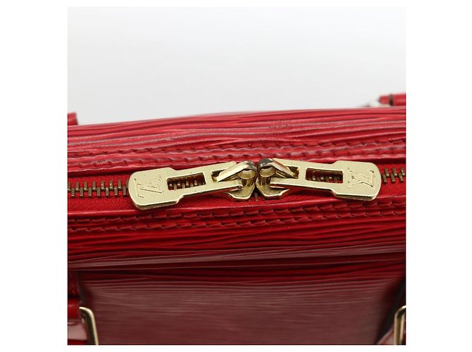 LOUIS VUITTON Epi Porta Documenti da Viaggio Borsa Business Rossa M54477 LV Auth LNZ498 Rosso - vista 17