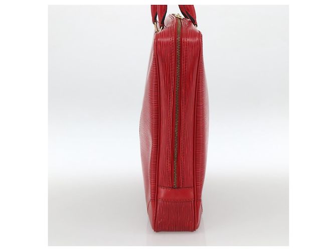 LOUIS VUITTON Epi Porta Documenti da Viaggio Borsa Business Rossa M54477 LV Auth LNZ498 Rosso - vista 3