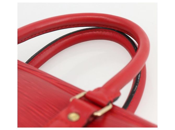 LOUIS VUITTON Epi Porta Documenti da Viaggio Borsa Business Rossa M54477 LV Auth LNZ498 Rosso - vista 8
