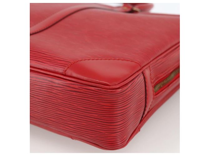 LOUIS VUITTON Epi Porta Documenti da Viaggio Borsa Business Rossa M54477 LV Auth LNZ498 Rosso - vista 9