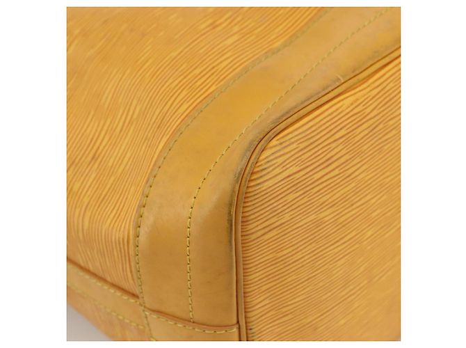LOUIS VUITTON Borsa a Spalla Epi Noe Tassili Gialla M44009 LV Auth BA11095 - vista 16