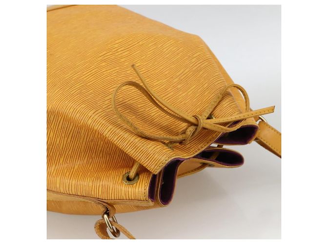 LOUIS VUITTON Borsa a Spalla Epi Noe Tassili Gialla M44009 LV Auth BA11095 - vista 6