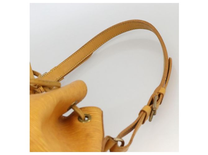 LOUIS VUITTON Borsa a Spalla Epi Noe Tassili Gialla M44009 LV Auth BA11095 - vista 8