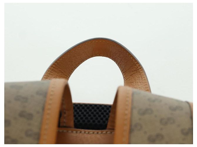 GUCCI Micro GG Supreme Disney Rucksack aus PVC Beige Gold 552884 Auth 171451SAM Golden - Ansicht 10