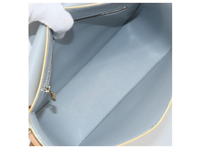 LOUIS VUITTON Borsa a Spalla Monogram Vernis Christie GM Grigio M91148 Auth ki6480 - vista 10