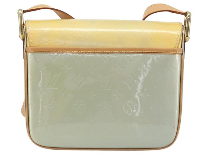 LOUIS VUITTON Borsa a Spalla Monogram Vernis Christie GM Grigio M91148 Auth ki6480 - vista 2