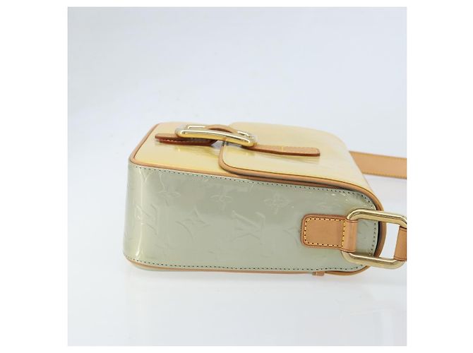 LOUIS VUITTON Borsa a Spalla Monogram Vernis Christie GM Grigio M91148 Auth ki6480 - vista 3