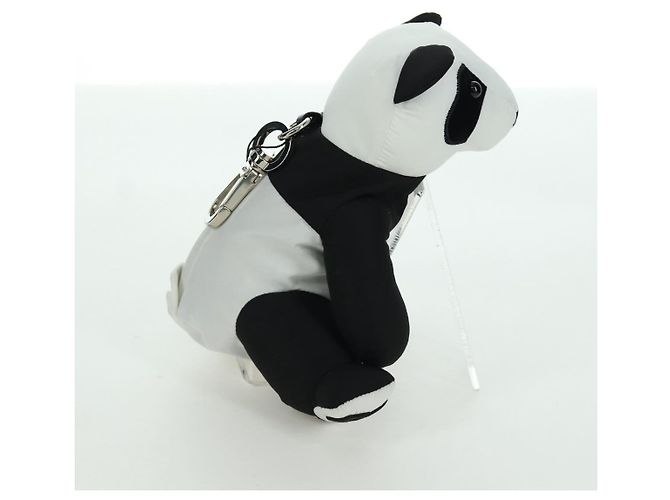Dolce & Gabbana DOLCE&GABBANA D&G x Jujutsu Kaisen Borsa Eco Panda Nylon Nero Bianco Auth 166972SM - vista 5