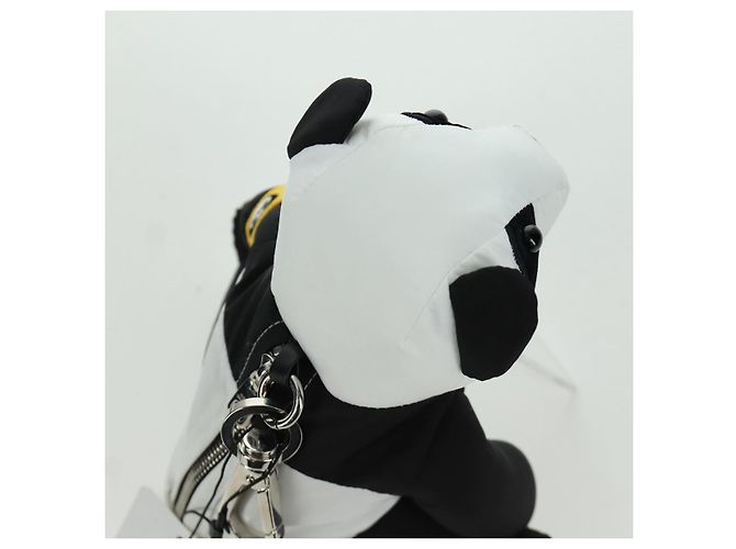Dolce & Gabbana DOLCE&GABBANA D&G x Jujutsu Kaisen Borsa Eco Panda Nylon Nero Bianco Auth 166972SM - vista 6