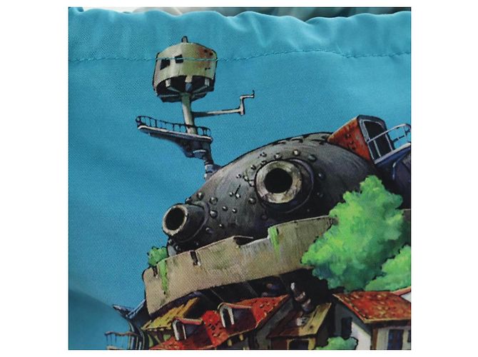 LOEWE - Pochette in tela multicolore del Castello Errante di Studio Ghibli Auth 166975SM - vista 17