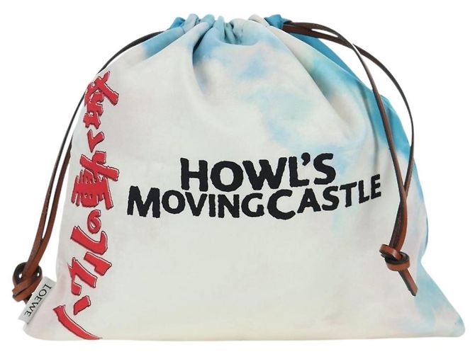 LOEWE - Pochette in tela multicolore del Castello Errante di Studio Ghibli Auth 166975SM - vista 2