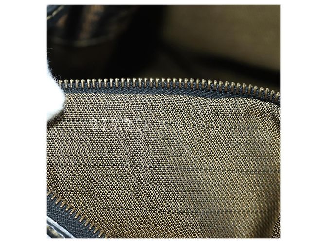 FENDI Zucca Canvas Rucksack Braun Gold Schwarz Auth 168310SAV Golden - Ansicht 30