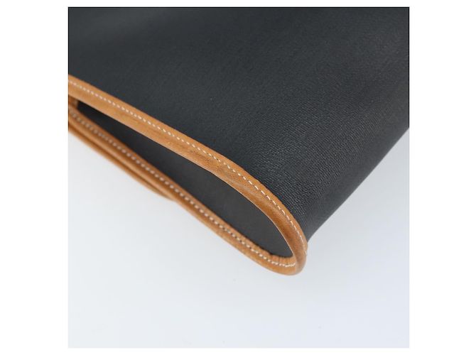 Borsa a Spalla Christian Dior Nylon Nero Oro Auth ka2831 D'oro - vista 13