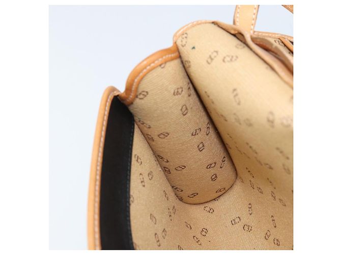 Borsa a Spalla Christian Dior Nylon Nero Oro Auth ka2831 D'oro - vista 19