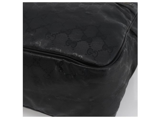 Borsa a Spalla GUCCI GG Implementation PVC Nero Argento 211107 Auth bs33520 - vista 10