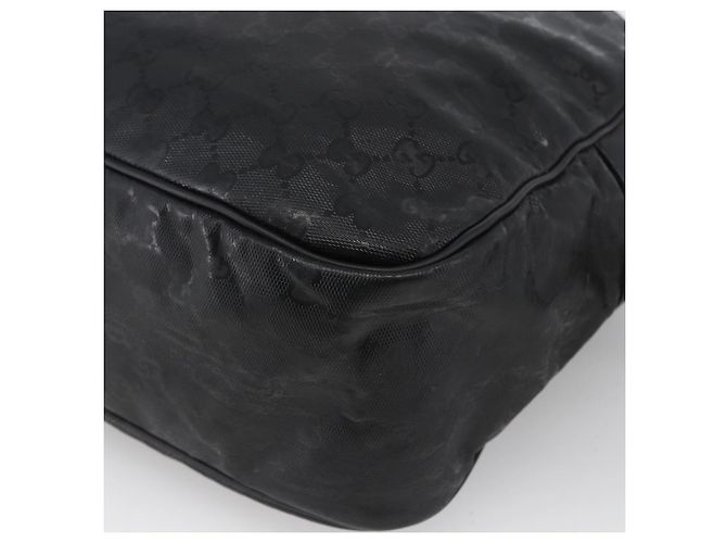 Borsa a Spalla GUCCI GG Implementation PVC Nero Argento 211107 Auth bs33520 - vista 12