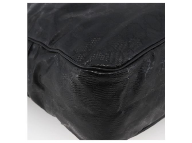 Borsa a Spalla GUCCI GG Implementation PVC Nero Argento 211107 Auth bs33520 - vista 13