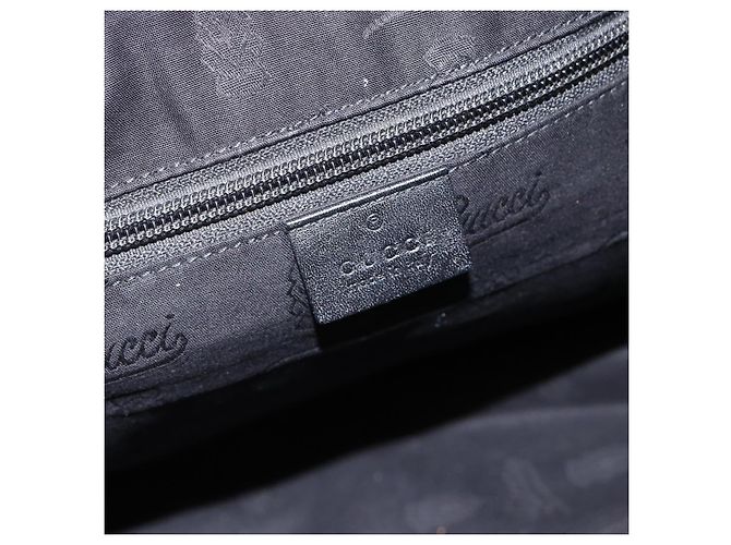 Borsa a Spalla GUCCI GG Implementation PVC Nero Argento 211107 Auth bs33520 - vista 15