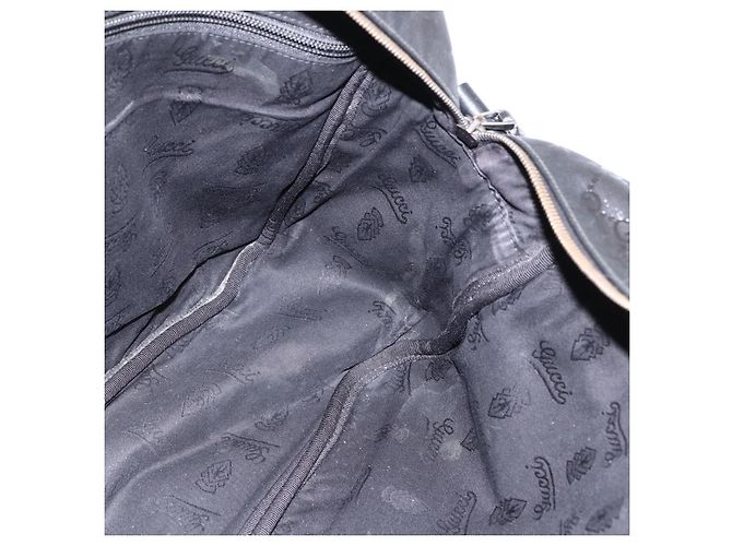 Borsa a Spalla GUCCI GG Implementation PVC Nero Argento 211107 Auth bs33520 - vista 17