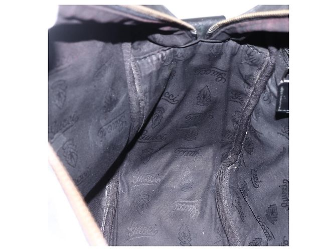 Borsa a Spalla GUCCI GG Implementation PVC Nero Argento 211107 Auth bs33520 - vista 18
