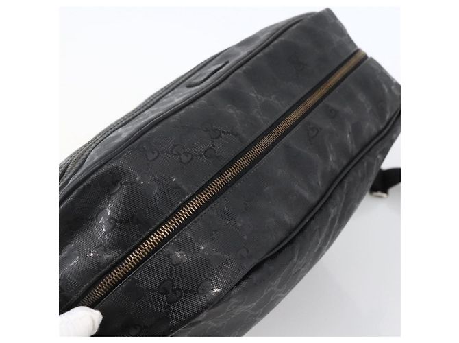 Borsa a Spalla GUCCI GG Implementation PVC Nero Argento 211107 Auth bs33520 - vista 6