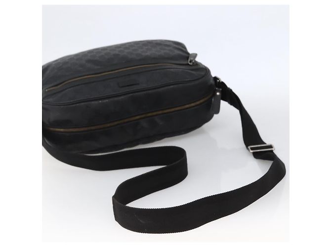 Borsa a Spalla GUCCI GG Implementation PVC Nero Argento 211107 Auth bs33520 - vista 7