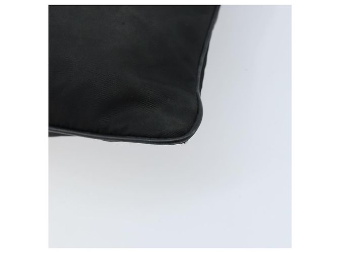 Borsa a Spalla PRADA Nylon Nero Argento Autentica 173604 - vista 12