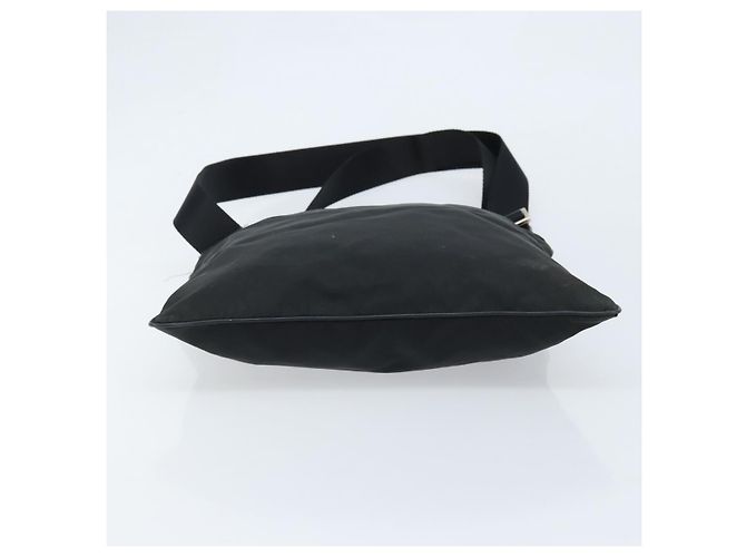 Borsa a Spalla PRADA Nylon Nero Argento Autentica 173604 - vista 9