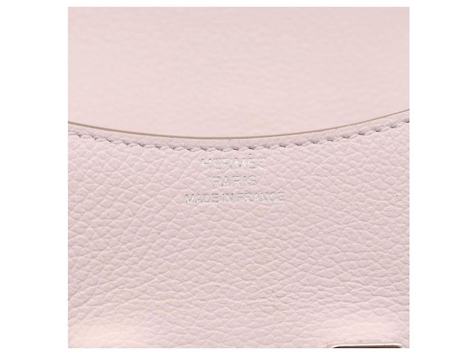 Hermès HERMES Portafoglio Constance Slim Pelle Rosa Argento Auth 172366SM - vista 15
