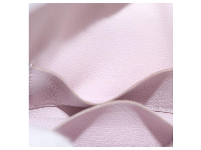 Hermès HERMES Portafoglio Constance Slim Pelle Rosa Argento Auth 172366SM - vista 22