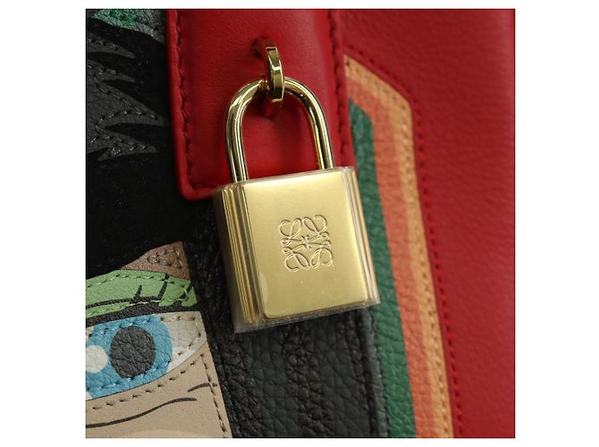 LOEWE – Strega dei Rifiuti di Ghibli Castello Errante di Howl Amazona 19 Auth 166904SM Rosso - vista 11